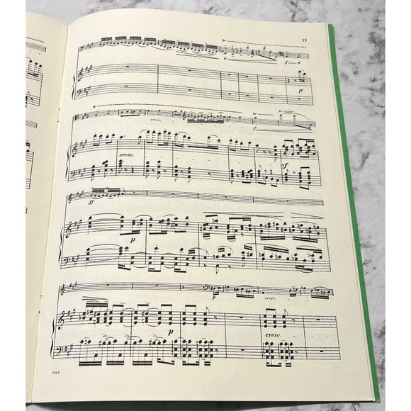 Tchaikovsky Variations on a Theme Rococo Opus 33 Cello and Piano Vintage Sheet M - Picture 6 of 6